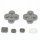 Tastengummi Controller Rubber Pads Set für Nintendo Switch Lite 5 Teilig