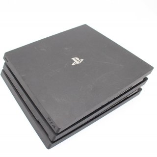Sony Ps4 Pro Playstation 4 Pro Komplett Gehäuse schwarz CUH-7016B Zustand Akzeptabel