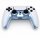 Controller Frame Griff Gehäuse Rahmen Shell Cover Case für Sony PS5 Gamepad Chrome Blau