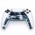 Controller Frame Griff Gehäuse Rahmen Shell Cover Case für Sony PS5 Gamepad Camouflage Blau