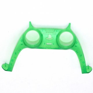 Controller Frame Griff Gehäuse Rahmen Shell Cover Case für Sony PS5 Gamepad Transparent Grün