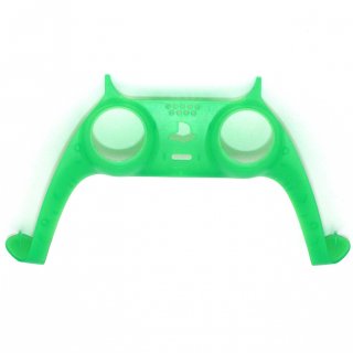 Controller Frame Griff Gehäuse Rahmen Shell Cover Case für Sony PS5 Gamepad Transparent dunkel Grün