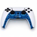 Controller Frame Griff Gehäuse Rahmen Shell Cover Case für Sony PS5 Gamepad Transparent Blau