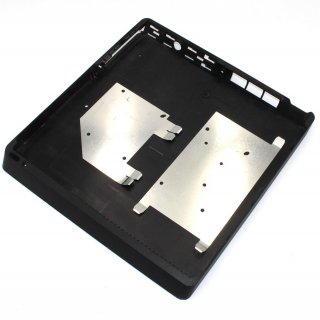 Original Gehäuse unten PS4 Slim CUH-2016A 2116A 2216A PlayStation4 Black Housing ohne Power & Eject Knopf