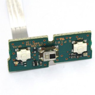 Power Switch On Off Reset PCB Board Button SW-398 + Flex Kabel für Ps2 Konsole Phat SCPH 50004
