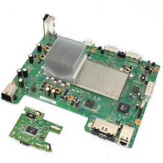 XBox 360 Mainboard + Driveboard Falcon 14,2A Defekt Lüfter dreht nicht