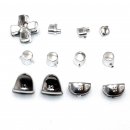 JDM-001 Controller Knöpfe Set Silber Tasten Button...