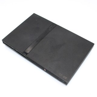 Gehäuse schwarz gebraucht für Ps2 Slim SCPH 75004 gebraucht
