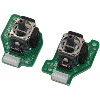 2 x Joystick Controller Analogstick Steuermodul, links + rechts + Platine für Wii U Gamepad