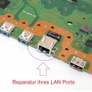 Professionelle Reparatur des LAN-Ports (RJ45) Ihrer PS5...