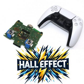 DualSense Wireless-Controller weiss Sony + Hall Effekt Analog Sticks [PlayStation 5 ] PS5 PS 5 PS-5 Blau gebraucht
