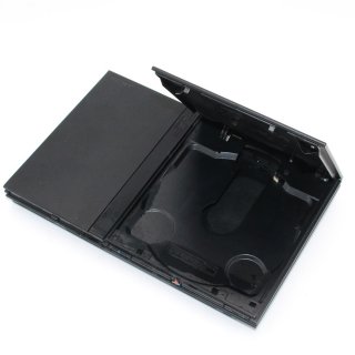 Gehäuse schwarz gebraucht für Ps2 Playstation 2 Slim SCPH 70004 gebraucht