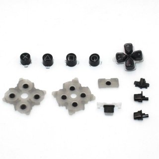Originale Button Knöpfe Tasten schwarz 14-teiliges Set Für Playstation5 PS5 Controller