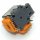 2 x PS5 Analog Halleffect Halleffekt Controller 3D Steuer Modul Thumbstick Stickdrift Potentiometer Orange V3 "L -4C"