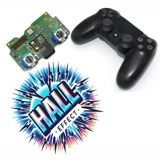 PlayStation 4 - DualShock 4 Wireless Controller inkl. Halleffect Halleffekt Analog Sticks gebraucht