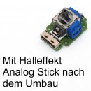 2 gebrauchte PS5 Stickmodule für DualSenseEdge Wireless Controller Halleffect Halleffekt 3D Steuer Modul Thumbstick Stickdrift