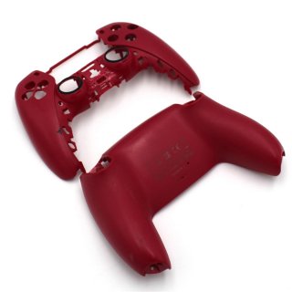 Playstation 5 PS5 Original Controller Gehäuse Cosmic Red BDM-030 weiss DualSense Ersatzteil für Sony