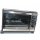 Rommelsbacher BG 1050/E Minibackofen, 1050W, 18l, Edelstahl/schwarz gebraucht