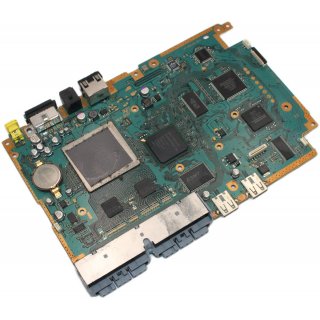 Funktionsfähiges Mainboard GH-052-02 für Sony PS2 SLIM - SCPH 77004 Silber