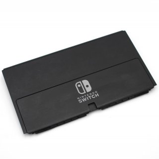 Back Cover Gehäuse hinten für Nintendo Switch OLED HEG-CPU-01 - gebraucht mit gebrauchsspuren