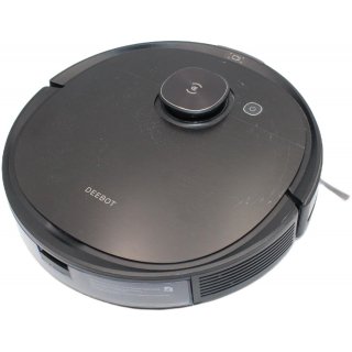 ECOVACS DEEBOT OZMO T8 AIVI Saugroboter mit Wischfunktion (2in1), intelligenter Navigation mit Objekterkennung, Roboterstaubsauger für Böden (App Steuerung), Alexa, schwarz Saugroboter Ohne Ladestation gebraucht