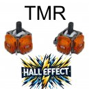 Sony PlayStation 5 Controller Orange HallEffekt TMR Mainboard Platine Effect PS5 BDM-030 Halleffect Halleffekt
