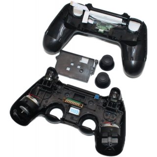 Original Sony Playstation Gehäuse Controller schwarz V1 JDM 001 Ps4 Akku & Mainboard fehlt