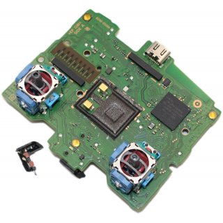 Defektes Sony PlayStation 5 Controller Mainboard Platine PS5 BDM-050M Kopfhörer Buchse gebrochen