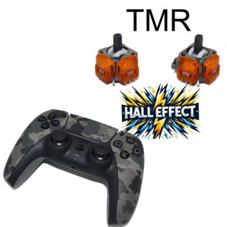 Sony PlayStation 5 Controller Grey-Camouflage HallEffekt TMR Hall Effect PS5 Hall-effect Halleffekt Hall-effekt Orange