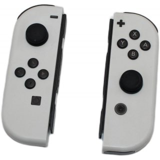 Original Nintendo Switch Joy-Con Controller 2er-Set Gamepad Wireless Joypad weiss gebraucht