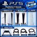 Sony PlayStation 5 PS5 Konsole Disc Digital Slim Firmware...