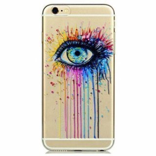 iPhone 6+ 6S+ Plus Schutzhülle Auge Handyhülle Hülle Tasche Cover Case Silikon