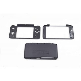 Nintendo New 2DS XL / 2DS LL Gehäuse Case Abdeckung Schwarz Ersatzteile