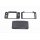 Nintendo New 2DS XL / 2DS LL Gehäuse Case Abdeckung Schwarz Ersatzteile