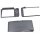 Nintendo New 2DS XL / 2DS LL Gehäuse Case Abdeckung Schwarz Ersatzteile