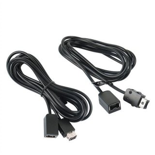 2 x 3 Meter Controller Verlängerungskabel für NES & SNES Classic Mini & Wii und Wii Mini