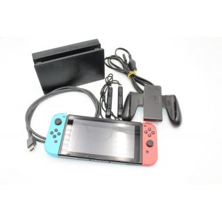 Nintendo Switch Neon-Rot/Neon-Blau Baujahr 2017 Patchable / Hackable gebraucht #2