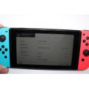 Nintendo Switch Neon-Rot/Neon-Blau Baujahr 2017 Patchable...