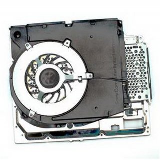 Sony PS3 Lüfter & Kühlkörper mit beiden Blechen CECHG04 - 40 GB Version - gebraucht
