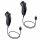 Es sind 2 zur Konsole passende Wii Nunchuk Controller vorhanden und intakt [Wii]