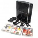 PlayStation 3 80GB [inkl. DualShock Controller ] 3 Spiele...