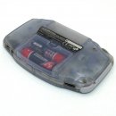 Game Boy Advance Konsole Clear Blue + 1 Spiel + Tasche - gebraucht