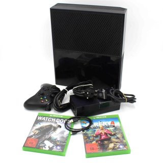 Xbox One 500 GB Konsole Model 2015 - 500 GB gebraucht + 2 Spiele USK 18