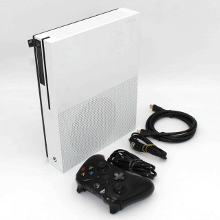 Xbox One S 500GB Konsole + Orig, Controller schwarz gebraucht