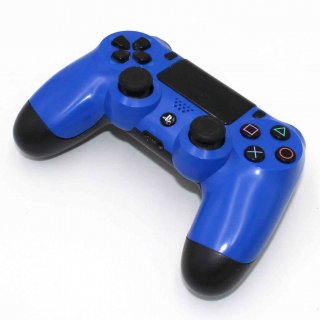 PlayStation 4 - DualShock 4 Wireless Controller, blau / schwarz gebraucht