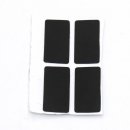 4 x Playstation 4 Siegel Ersatz schwarz für hintere...