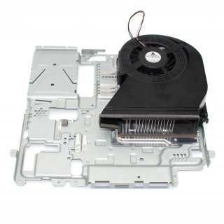 Sony Ps3 Playstation 3 Slim CECH 2504a Lüfter + Kühlkörper + Bleche + ohne Schrauben gebraucht
