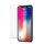1 x Apple iPhone X Schutzglas Schutzfolie 9H Härte Folie Displayschutzfolie Clear Echt Glas Panzerfolie Anti-Bläschen Anti-Kratzen [5.8 zoll]